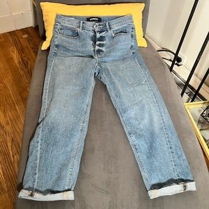Express women’s original Mom Jeans Super High Rise size 10/R EXCELLENT condition